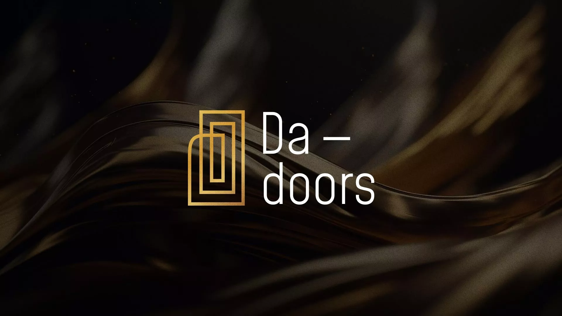 Разработка логотипа для компании «DA-DOORS» в Артёмовске